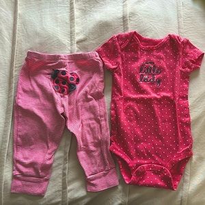 12 month Girls Carter’s Set